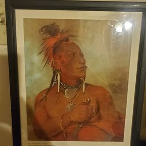 Smithsonian framed print. Native American *Reduced*